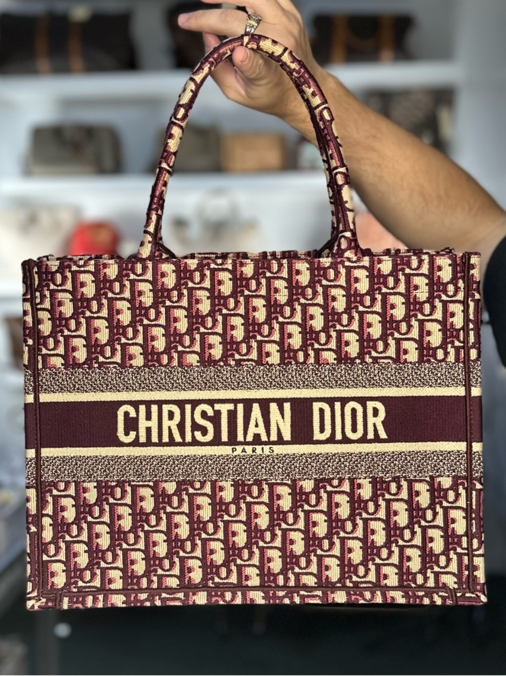 DIOR BOOK TOTE